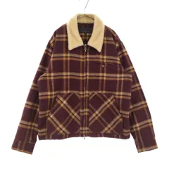 CHROME HEARTS (クロムハーツ) BOA JACKET ボアジャケット ジップブルゾン ダガージップ バーガンディのサムネイル