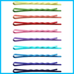 100枚入り ヘアピン 可愛い ヘアアレンジ ピン ヘアアクセサリー 編み込み 和装 洋装 併用 髪飾り 10色