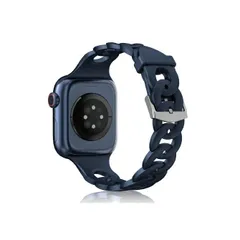 [42/44/45/49mm/ミッドナイトブルー]Apple Watch バンド