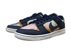 NIKE (ナイキ) DUNK LOW RETRO PRM ダンク ロー レトロ スニーカー DM0108-400 US9 27cm ネイビー マルチカラー メンズ/078