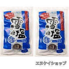 【雪塩黒糖120g ×2袋】 黒糖本舗 垣乃花 × 雪塩  コラボ商品