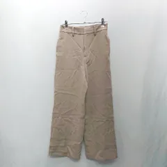 ◇ ⊇ BEAUTY＆YOUTH ビューティ＆ユース UNITED ARROWS 裏地有 スラックスパンツ サイズS ブラウン系 レディース E  【1412260001120】