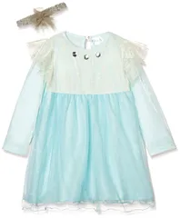 【数量限定】ガールズ 332109004 エルサカチューム付きワンピース [ディズニー]