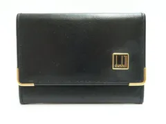 ダンヒル　スペイン製　レザー　コインケース　黒色系　dunhill　18694958