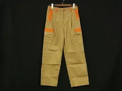 ■新品■未使用■ BURBERRY バーバリー シルク83％×コットン17％ パンツ 長ズボン ボトムス 表記サイズ 6 洋服 ブラウン系 AX9351のサムネイル