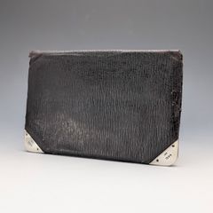ヴィンテージ マザーオブパール/白蝶貝 純銀台座 カフリンクス