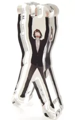 【中古】アクリルスタンド・アクリルパネル 加賀美ハヤト(両手上げ) ミニアクリルブロック 「バーチャルYouTuber にじさんじ ROF-MAO 3rd Anniversary」