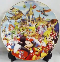 【中古】小物(キャラクター) 集合 ピクチャープレート 「東京ディズニーリゾート バケーションパッケージ」 オリジナルグッズ