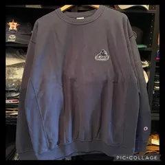 XLARGE×Champion OLD OG CREWNECK SWEAT NAVY Lサイズ