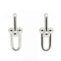 【⭐️さま専用】ティファニー　ハードウェアピアス　エクストララージ　シルバー TIFFANY & Co. ハードウェア エクストラ ラージリンク