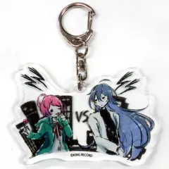【中古】キーホルダー・マスコット(キャラクター) 飴村乱数＆神宮寺寂雷(VS ver.) 「ヒプノシスマイク -Division Rap Battle- グラフアートデザイン アクリルキーホルダー 02」