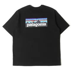 Patagonia パタゴニア Tシャツ ポケット バック ロゴ クルーネックTシャツ P-6 LOGO RESPONSIBILI TEE 38512 SP20 REGULAR FIT レギュラーフィット 20SS ブラック 黒 XL アウトドア ブランド