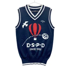 サイズ：M CALLAWAY キャロウェイ  Vネック ニットベスト  ネイビー系 [240101521711] ゴルフウェア レディース ストスト