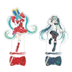 【中古】アクリルスタンド・アクリルパネル 全2種セット プラチナムザッカビッグクリアスタンド“初音ミク”クリスマス2024 「VOCALOID」