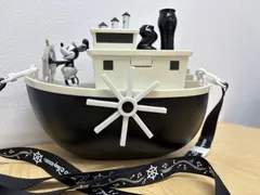 ディズニー　ポップコーンバケット　蒸気船ウィリーミッキーマウス