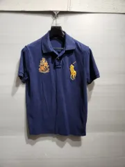 ポロ Ralph Lauren(ラルフローレン) ネイビー 半袖 ポロTシャツ