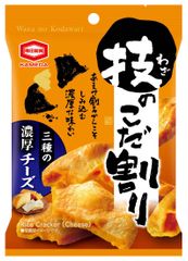 【人気商品】30g×12袋 技のこだ割り濃厚チーズ 亀田製菓