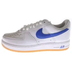 NIKE (ナイキ) AIR FORCE 1 LOW RETRO Color of the Month エアフォース1 レトロ カラー オブ ザ マンス ローカットスニーカー ホワイト/ブルー US7.5/25.5cm DJ3911-101