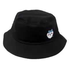 【中古】帽子 ハチワレ レディースバケットハット ブラック 「ちいかわ なんか小さくてかわいいやつ×Avail」