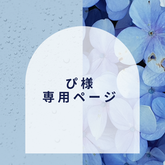 【ぴ様】専用ページ