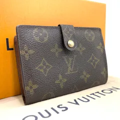 ルイヴィトン  LOUIS VUITTON モノグラム ヴィエノワ がま口 二つ折り財布