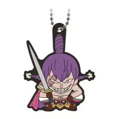 【中古】キーホルダー シャーロット・クラッカー 「ワンピース カプセルラバーマスコット ルフィギアコレクション」