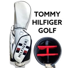 美品 TOMMY HILFIGER GOLF キャディバッグ 9型 6分割口枠