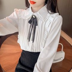 新品 地雷系 量産型 地雷シャツ ブラウス ゆめかわ 推し活 長袖 韓国 コスプレ 原宿