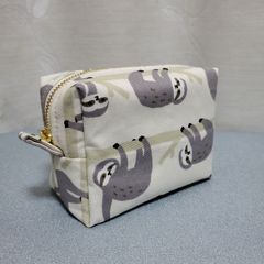 ボックスポーチ　化粧ポーチ 小物入れ　ポーチ ハンドメイド