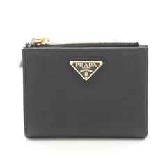 【極美品】PRADA 折り財布 テスートナイロン×サフィアーノレザー ブラック 楽天市場】プラダ PRADA 三つ折り財布 ミニ財布 レディース