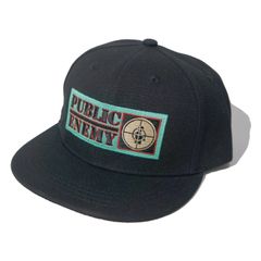 パブリック・エナミー 正規品 キャップ  It Takes A Nation ブラック ヒップホップ ラップ
