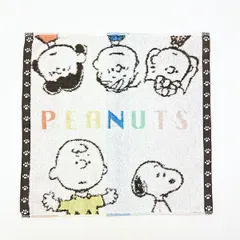 スヌーピー ウォッシュタオル カラーフレンズ 今治タオル ホワイト SNOOPY 西川