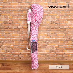VIVA HEART × ELEY KISHIMOTO クラブケース 013-18101  FLASH柄 ゴルフ おしゃれ ビバハート 新品/ピンク/ki257/