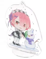 【中古】アクリルスタンド・アクリルパネル ラム 雪の中ver.アクリルスタンド 「一番くじ Re：ゼロから始める異世界生活～冬に舞い降りた少女たち～」 F賞