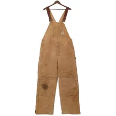90年代 USA製 Carhartt カーハート ダック ダブルニー ビブ