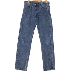 80年代 USA製 Levi's リーバイス 505 デニムパンツ ブルー (メンズ W32 L32) 中古 古着 A1423