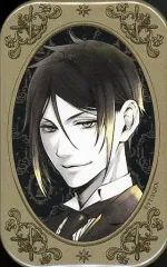 黒執事 セバスチャン・ミカエリス 黒執事展 缶バッジ 黒執事 -寄宿学校編- ステンドグラス風キラキラ缶バッジ