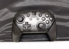 T【HY】【中古】【動作品】nintendo Switch ニンテンドー スイッチ 純正 PROコントローラー プロコン HAC-A-FSSKA ブラック[送料無料(一部地域を除く)]HY002