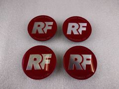 Rotiform ロティフォームホイール センターキャップオーナメント　HEXナット用　RFロゴ　４枚セット