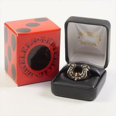 Size【10号】 TENDERLOIN テンダーロイン H.S RING GOLD/STONE CHICK SIZE ホースシューリング 金 【新古品・未使用品】 20794272