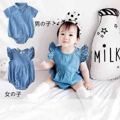 ベビー服 ロンパース 夏 子供服 新生児 男女の双子 半袖 綿 おしゃれ カバーオール 韓国 赤ちゃん 柔らかい子供服 お祭り 夏祭り 花火大会 通園#hakob163230