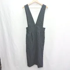 ◇ ⊂ UNITED ARROWS green label relaxing ロング丈 ワンピース サイズ表記なし ブラック レディース E  【1412260000758】