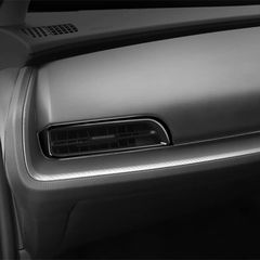 【数量限定】ABS樹脂製 2PCS 左右側用 エアコンカバー PRIUS エアコンパネル デフォッガーベゼルカバー ZVW60 エアコンダクト エアコン吹き出し口カバー ZVW65 フロントエアコンカバー 専用 MXWH60 60系 新型プリウス MXWH65