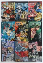 【中古】ポストカード 全9種セット 「ワンピース レンチキュラー絵はがきコレクション」