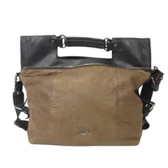フルラ FURLA UOMO ウオモ ショルダーバッグ ハンドバッグ 2WAY レザー ブラウン 茶 1220 ■GY26のサムネイル