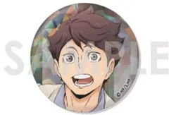 【中古】バッジ・ビンズ 及川徹 「ハイキュー!! トレーディングホログラム缶バッジ-One Fine Day!-」