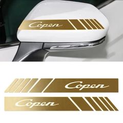 コペン  バックミラー　ステッカー　2枚　　L880K LA400K専用