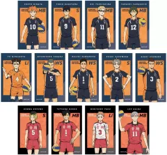 【中古】キャラカード 全13種セット 「劇場版ハイキュー!! ゴミ捨て場の決戦 トレーディングビジュアルカード」