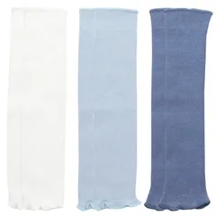 【数量限定】赤ちゃん 日本製 オーガニックコットン ベビー 3足セット レッグウォーマー [ファイブベア] [fivebear]