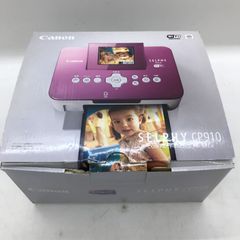 06m1237 Canon コンパクトフォトプリンター SELPHY CP910 ピンク 中古品